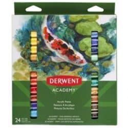 DERWENT ACADEMY AKRYYLIVÄRILAJITELMA 24x12ML DERWENT ACADEMY AKRYYLIVÄRILAJITELMA 24x12ML