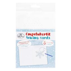 2-os-ompelukortti-lumihiutale-5kpl_0jpeg OMPELUKORTTI 2-OS. LUMIHIUTALE 5KPL