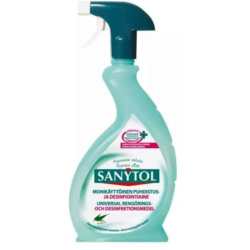 SANYTOL PUHDISTUS JA DESINFIOINTIAINE 500ML SANYTOL PUHDISTUS JA DESINFIOINTIAINE 500ML