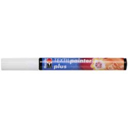 Marabu tekstiilitussi plus 070 valkoinen 3mm Marabu tekstiilitussi plus 070 valkoinen 3mm