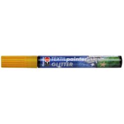 Marabu tekstiilitussi glitter 523 oranssi 3mm Marabu tekstiilitussi glitter 523 oranssi 3mm