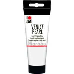 MARABU VENICE PEARL-HELMIÄISVÄRI 771 WHITE 100ML MARABU VENICE PEARL-HELMIÄISVÄRI 771 WHITE 100ML