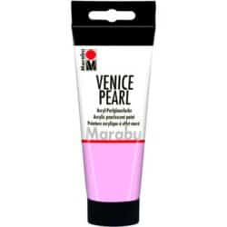 Marabu venice pearl-helmiÄisvÄri 740 rosa 100ml