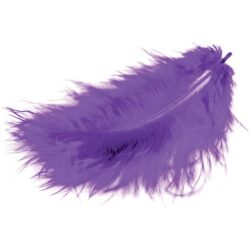 Meyco hÖyhen 12cm violetti 17kpl