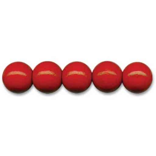 Meyco puuhelmet 10mm punainen 56kpl | säästötalo latvala
