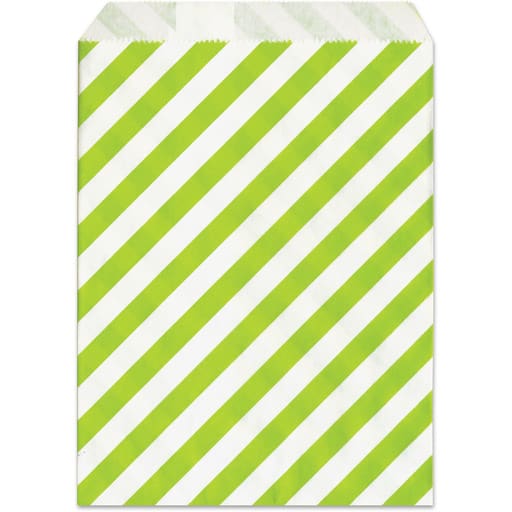 Meyco paperipussi vihreÄ raita 13x16 | säästötalo latvala