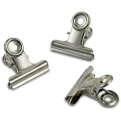 Meyco paperiklipsi metallia 30mm 6kpl hopea