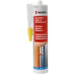 Wurth polymeeri liima- ja tiivistysmassa vÄritÖn 290ml Wurth polymeeri liima- ja tiivistysmassa vÄritÖn 290ml