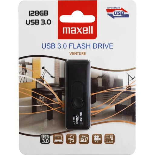 MAXELL 128GB VENTURE USB MUISTITIKKU