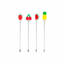 4living-coktail-haarukka-4kpl-fruits_0 Png 4LIVING COCKTAIL HAARUKKA FRUITS 4KPL