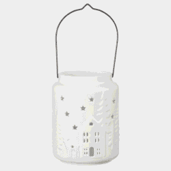 4LIVING LYHTY KERAAMINEN TALVIKUOSI 18CM
