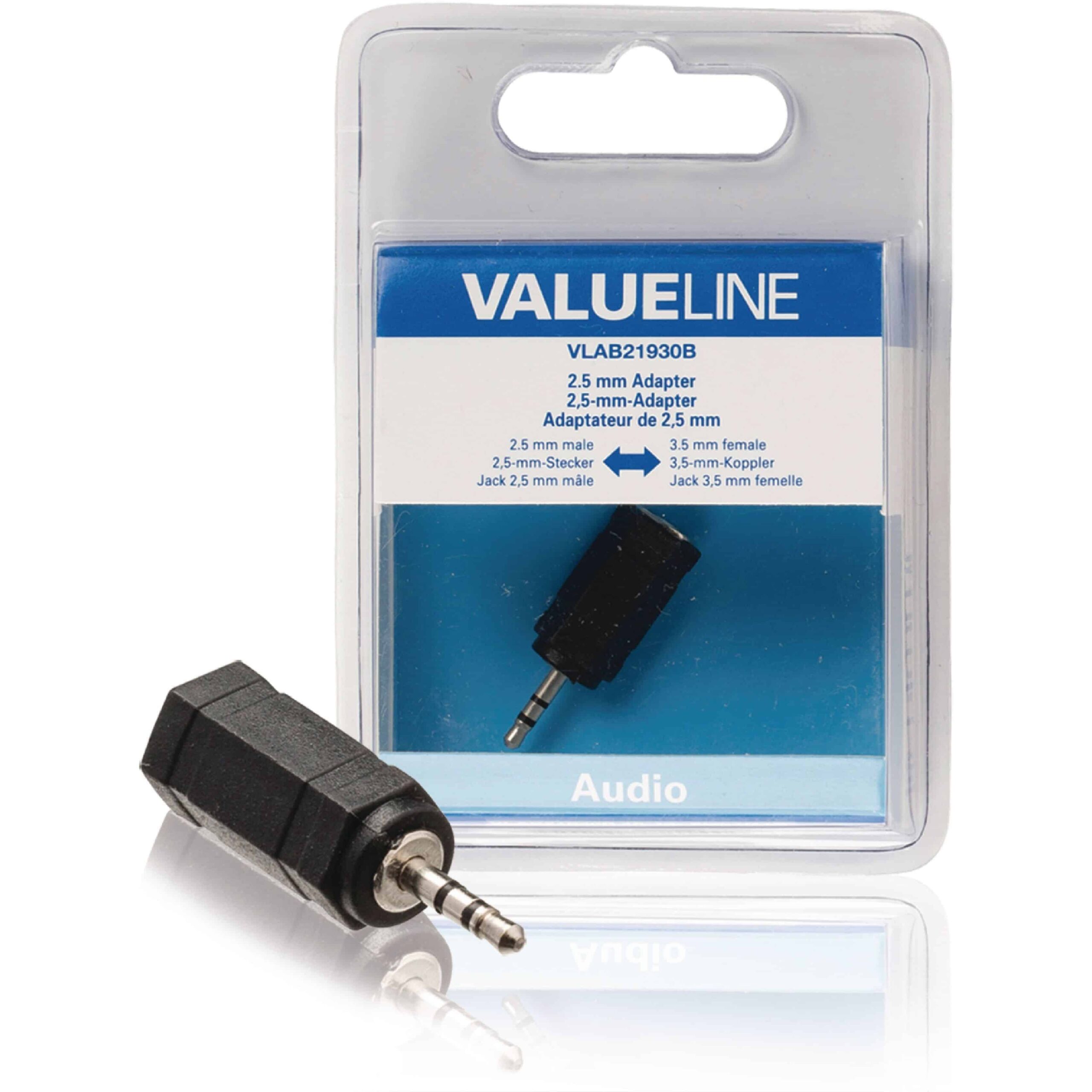 Valueline adapteri 2 5mm uros - 3 5mm naaras | säästötalo latvala Valueline adapteri 2. 5mm uros - 3. 5mm naaras | säästötalo latvala