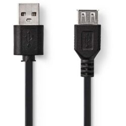 Nedis usb jatkojohto uros - naaras 1m Nedis usb jatkojohto uros - naaras 1m