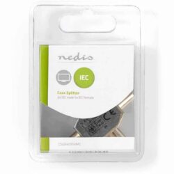Nedis antennijakaja coax 2xuros - naaras Nedis antennijakaja coax 2xuros - naaras