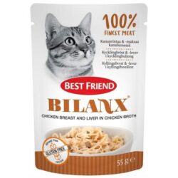 Bf bilanx kananrintaa ja maksaa kanaliemessÄ 55g Bf bilanx kananrintaa ja maksaa kanaliemessÄ 55g