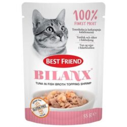 Bf bilanx tonnikalaa ja katkarapuja kalaliemessÄ 55g Bf bilanx tonnikalaa ja katkarapuja kalaliemessÄ 55g
