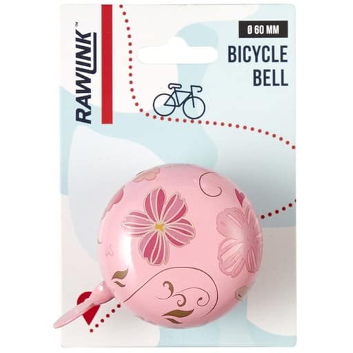 Rawlink polkupyÖrÄn soittokello vaaleanpunainen 60mm | säästötalo latvala