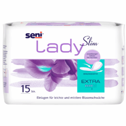 Seni lady slim inkontinenssisuoja extra 15kpl | säästötalo latvala