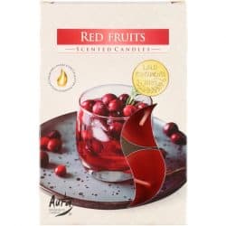 TuoksulÄmpÖkynttilÄ red fruits 6kpl | säästötalo latvala