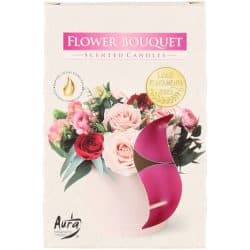 TuoksulÄmpÖkynttilÄ flower bouquet 6kpl | säästötalo latvala