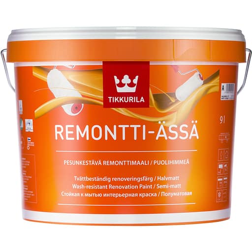 Remontti-ÄssÄ valkoinen 9l | säästötalo latvala