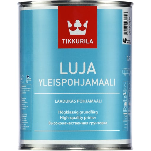 Tikkurila luja yleispohjamaali valkoinen 0 | säästötalo latvala
