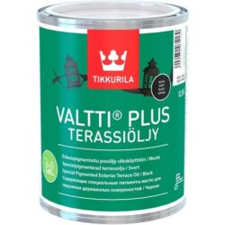 Tikkurila valtti plus terassiÖljy musta 0 Tikkurila valtti plus terassiÖljy musta 0