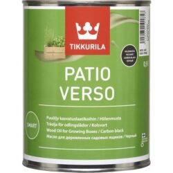 Tikkurila patio verso puuÖljy hiilenmusta 0 Tikkurila patio verso puuÖljy hiilenmusta 0