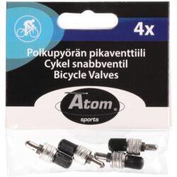 ATOM SPORTS PIKAVENTTIILI 4KPL ATOM SPORTS PIKAVENTTIILI 4KPL