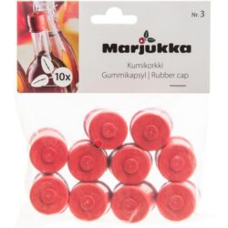Marjukka kumitulppa nro 3 10kpl/pussi Marjukka kumitulppa nro 3 10kpl/pussi