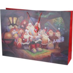 Paperikassi santa claus Paperikassi santa claus