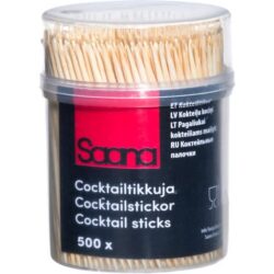 Saana coctailtikku 500kpl Saana coctailtikku 500kpl