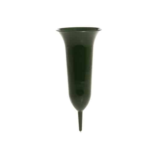 Hautamaljakko vihreÄ muovi 27cm | säästötalo latvala