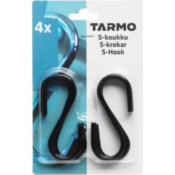 TARMO S-KOUKKU MUSTA METALLI 4KPL TARMO S-KOUKKU MUSTA METALLI 4KPL