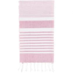 4living hamam pyyhe/peite raita roosa 80x150cm | säästötalo latvala