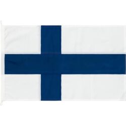Suomen lippu veneeseen tai varalippu 70x43cm Suomen lippu veneeseen tai varalippu 70x43cm