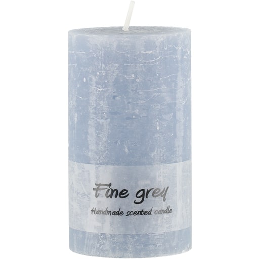 Polar tuoksukynttilÄ rustiikki fine grey 12cm | säästötalo latvala