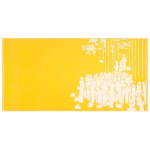 Finlayson kylpypyyhe hattivatit keltainen 70x140cm | säästötalo latvala