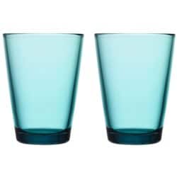 Iittala kartio juomalasi merensininen 40cl 2kpl | säästötalo latvala