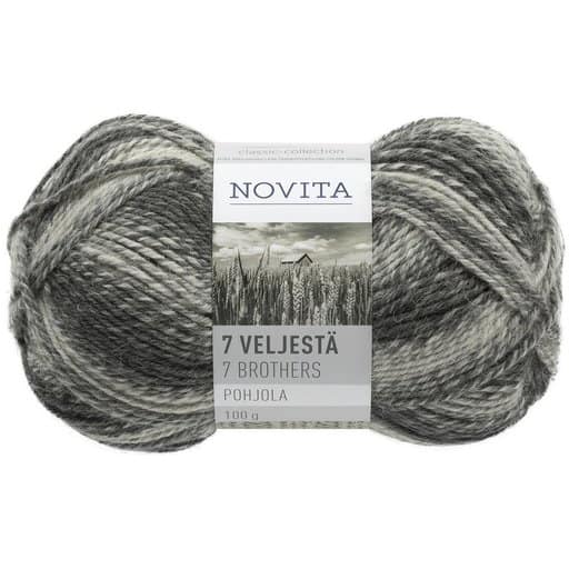 Novita 7 veljestÄ pohjola nordic noir 100g (040) | säästötalo latvala