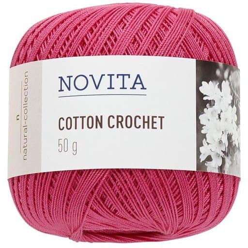 Novita cotton crochet hortensia 50g (536) | säästötalo latvala