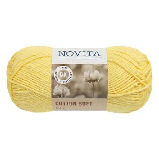 Novita cotton soft narsissi 50g (203) | säästötalo latvala