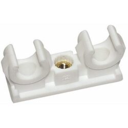 Opal putkipidin avoin 2-os valkoinen 2x10mm 5kpl Opal putkipidin avoin 2-os valkoinen 2x10mm 5kpl