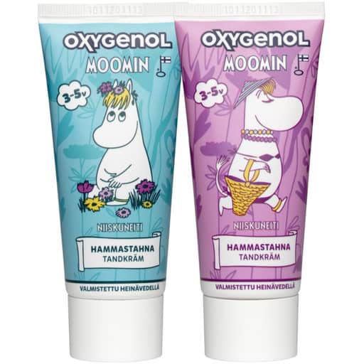 Oxygenol lasten 3-5v hammastahna niiskuneiti 50ml | säästötalo latvala
