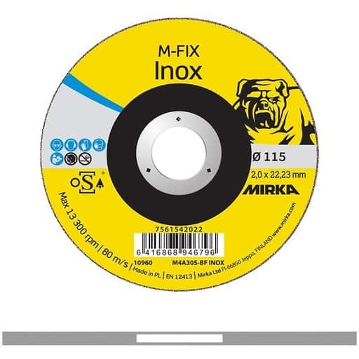 Mirka katkaisulaikka m-fix inox 2 | säästötalo latvala
