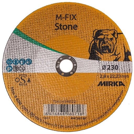 MIRKA KATKAISULAIKKA M-FIX STONE 2,8x22,2x230MM