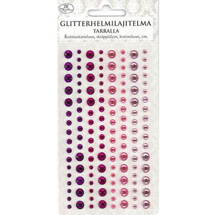 Glittertarralajitelma pinkki/lila | säästötalo latvala