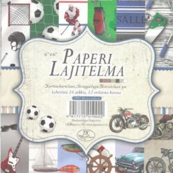 Paperilajitelma harrastukset n. 15x15cm Paperilajitelma harrastukset n. 15x15cm