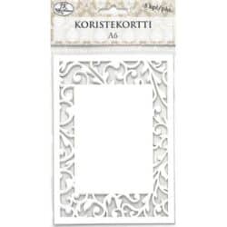 KORISTEKORTTI AMANDA VALKOINEN A6 5KPL KORISTEKORTTI AMANDA VALKOINEN A6 5KPL