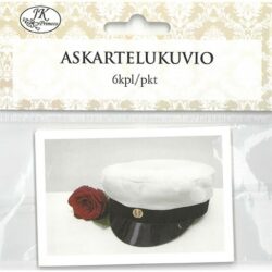 Askartelukuvio lakki & ruusu Askartelukuvio lakki & ruusu